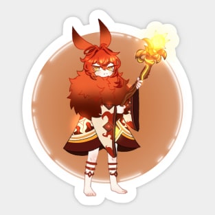 Diluc Abyss Mage Sticker